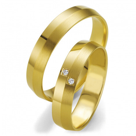Trauringe Smart Line Slim Gelbgold