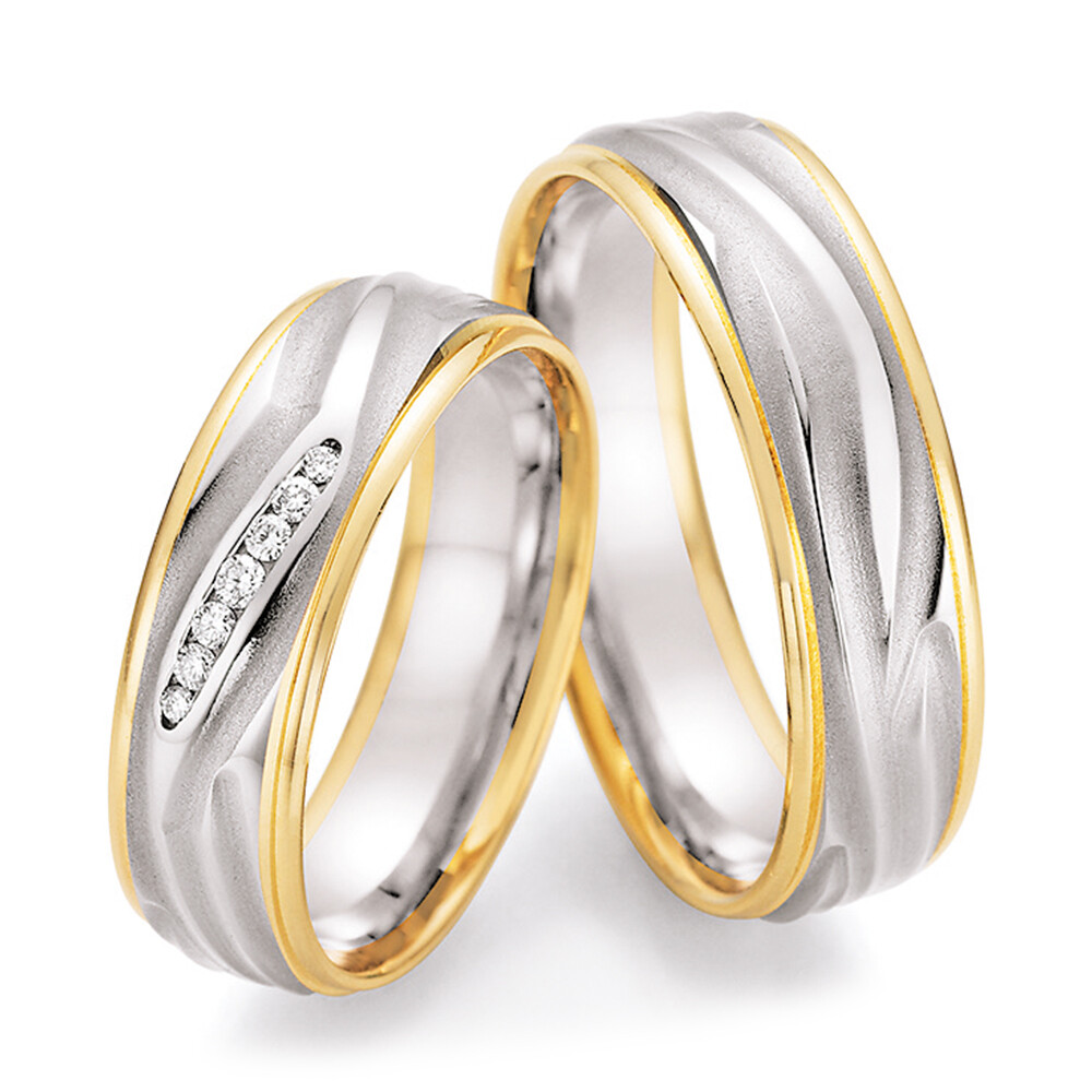 Trauringe Bicolor Honeymoon 66/45050 & 66/45060