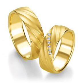 Trauringe Eheringe Gelbgold 4805245 4805246