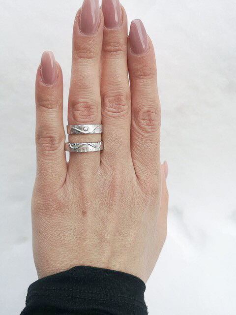 Signs of Love - Herz / Heart - Platin, 66/51170 Hand