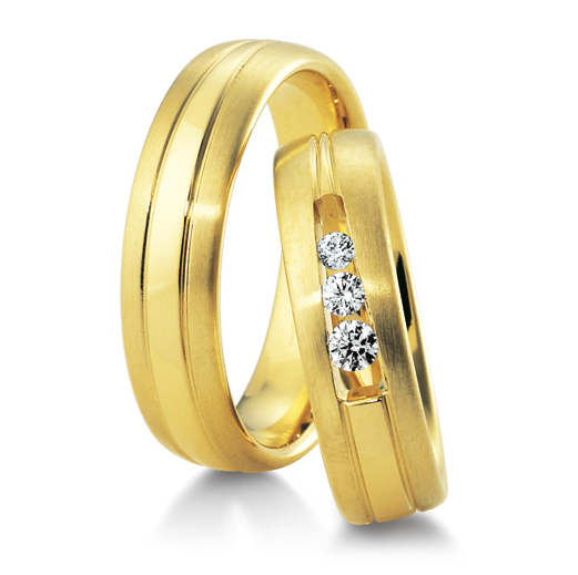 Trauringe Gelbgold Inspiration BR 48/04113 & 48/04114