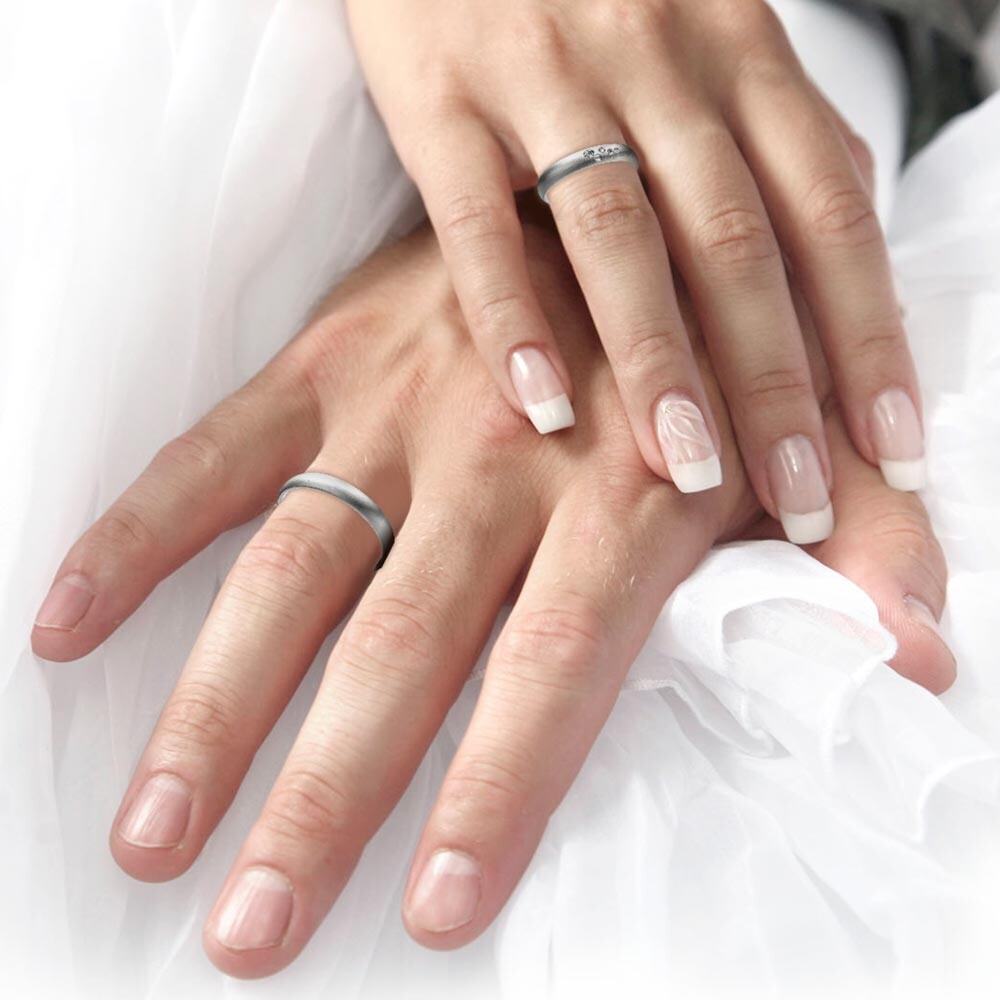 Eheringe Platin Honeymoon 51/30030 & 51/30040