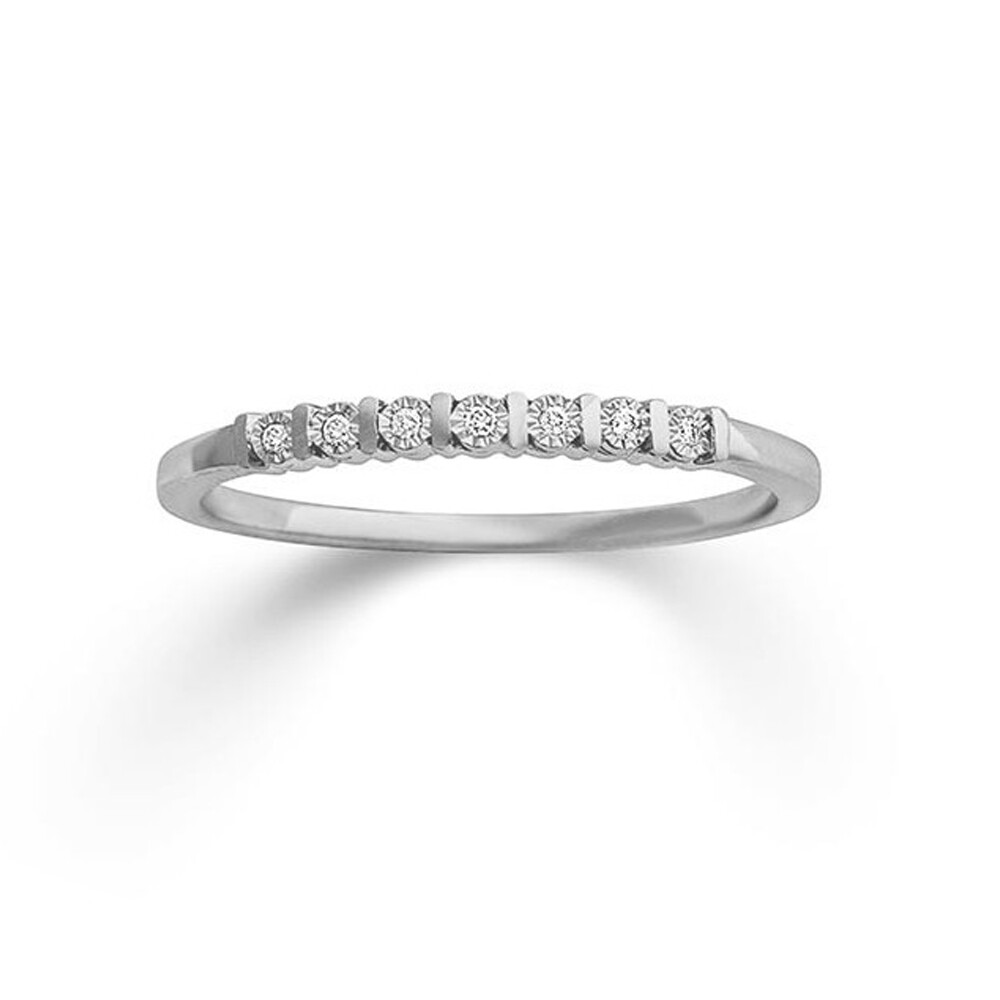 Ring Weißgold Brillant 0,030 ct.