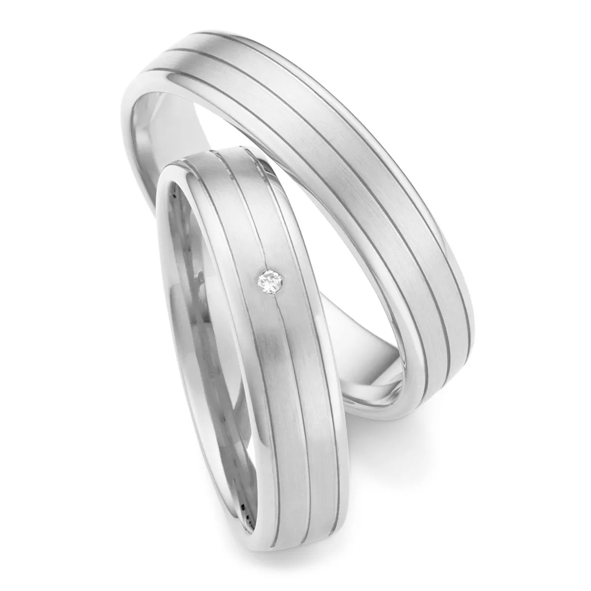 Trauringe Köln aus Weißgold