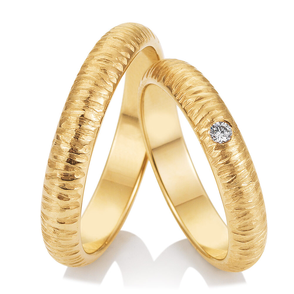 Trauringe Gelbgold Bast 49/81731 & 49/81732