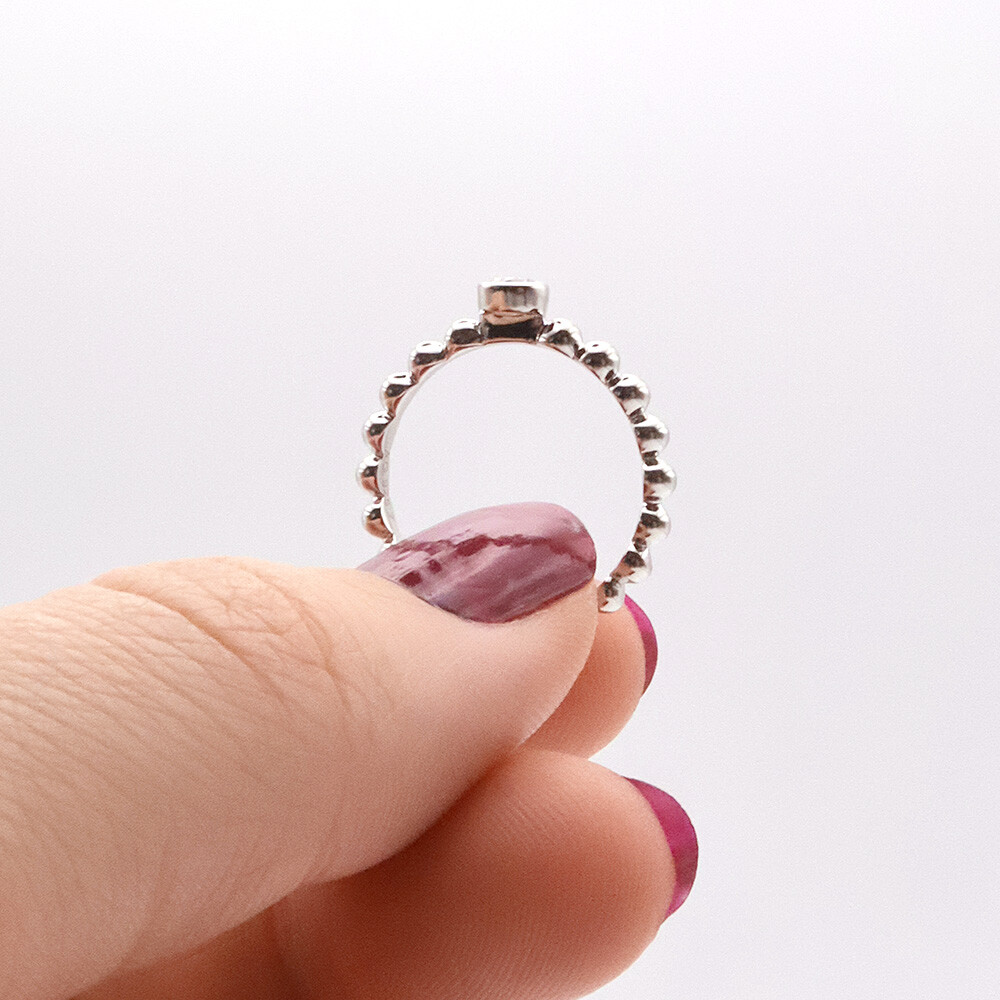 Antragsring Silber 925 rhodiniert RZ00013