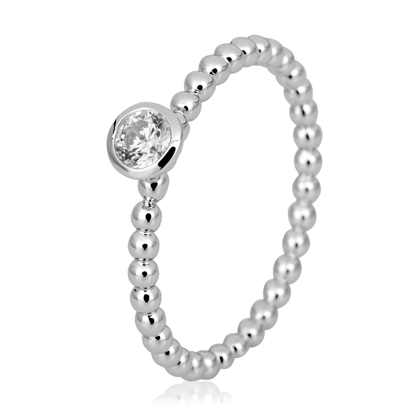 Kugelring 41/06064 Platin Brillant 0.150 ct.