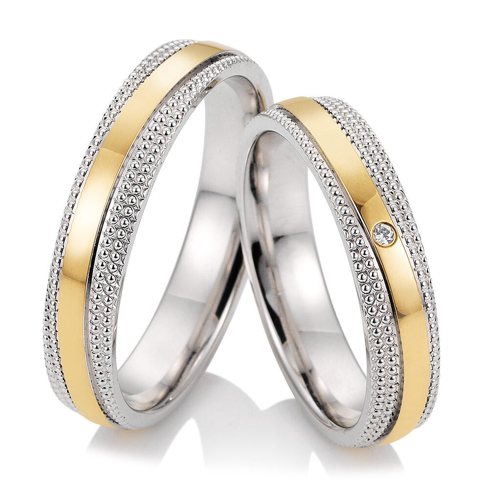 Trauringe Bicolor Millgriff Renaissance