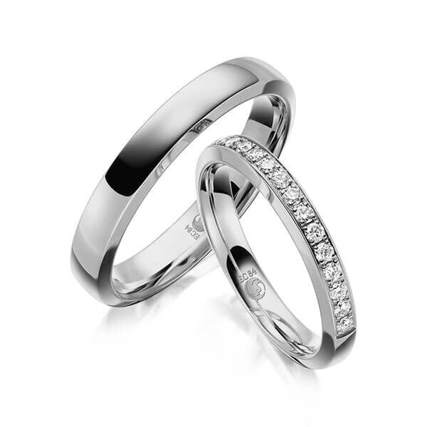 Trauringe Memoire Graugold RU-1639