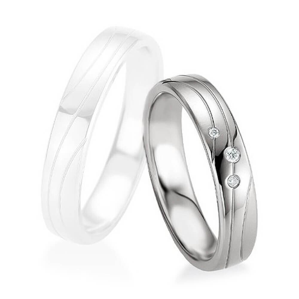 Partnerring aus Silber 925 Brillant BR4808071