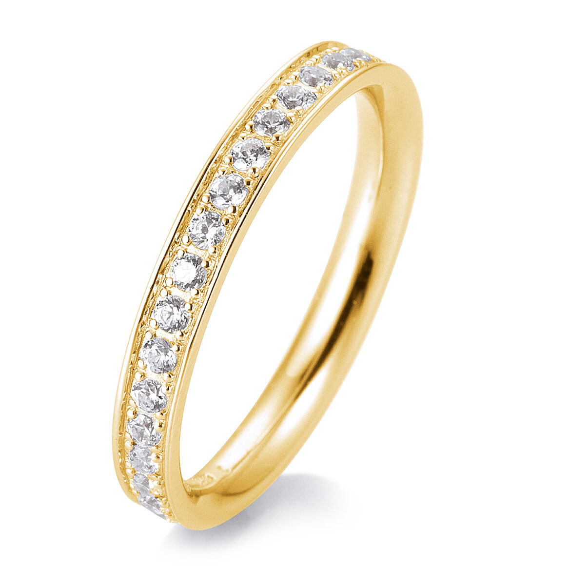 Memoire Ring Gelbgold TRS05BR659G - Diamantkranz