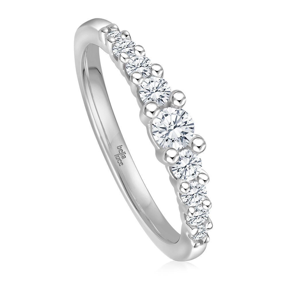 Diamantring Giulia Weißgold Brillant 0,500 ct.