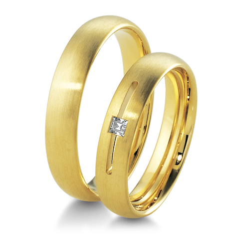 Trauringe Gelbgold Inspiration BR 48/04109 & 48/04110