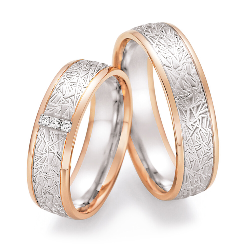 Trauringe Bicolor Honeymoon 66/45110 & 66/45120