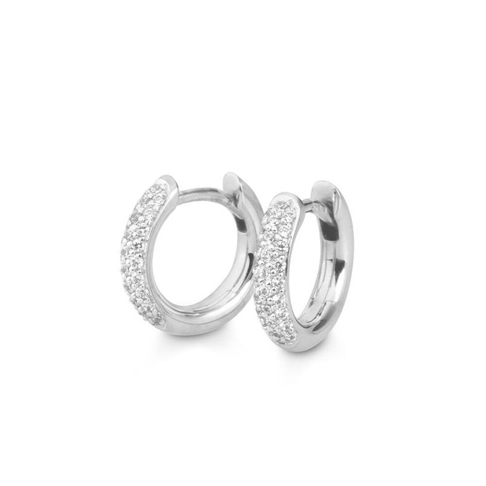 Creolen aus Weißgold BR234-7 Brillant 0,308 ct.