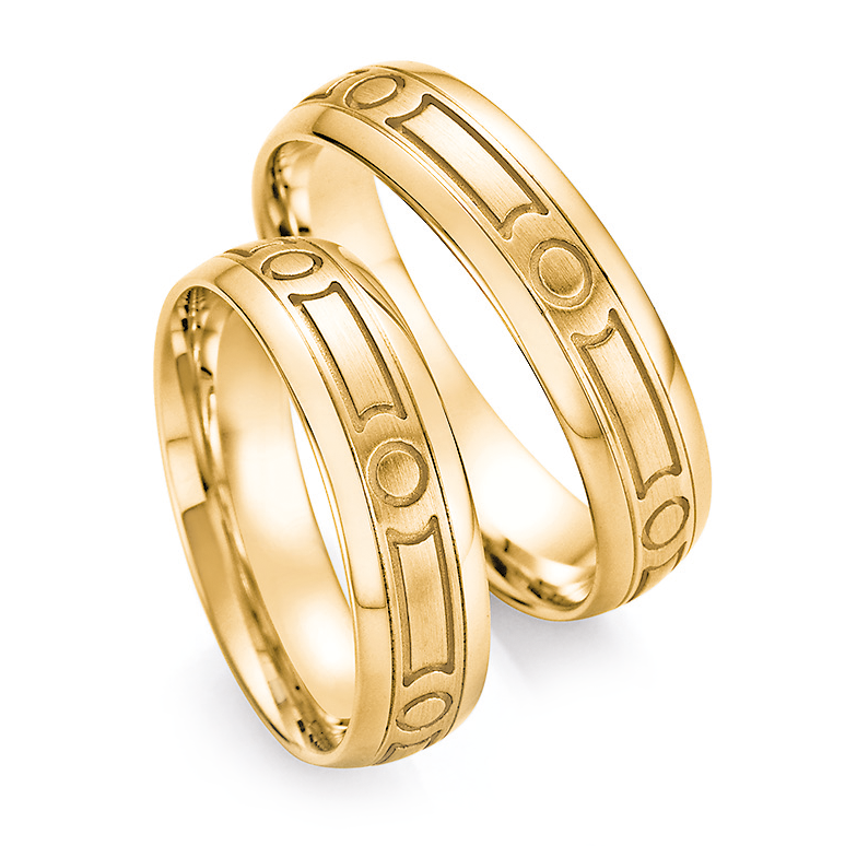 Trauringe Gelbgold 66/39160 & 66/39160