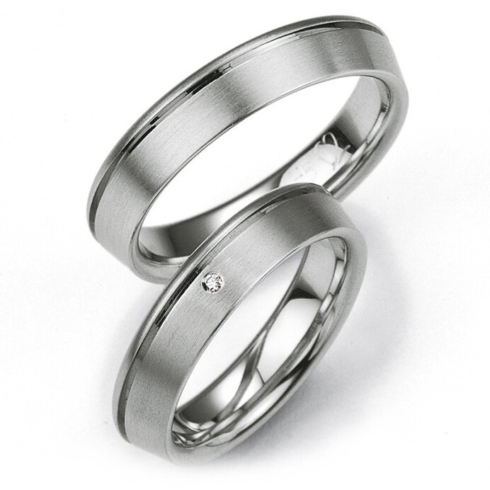 Trauringe / Partnerringe Silber 925 - TRS08BR005Si