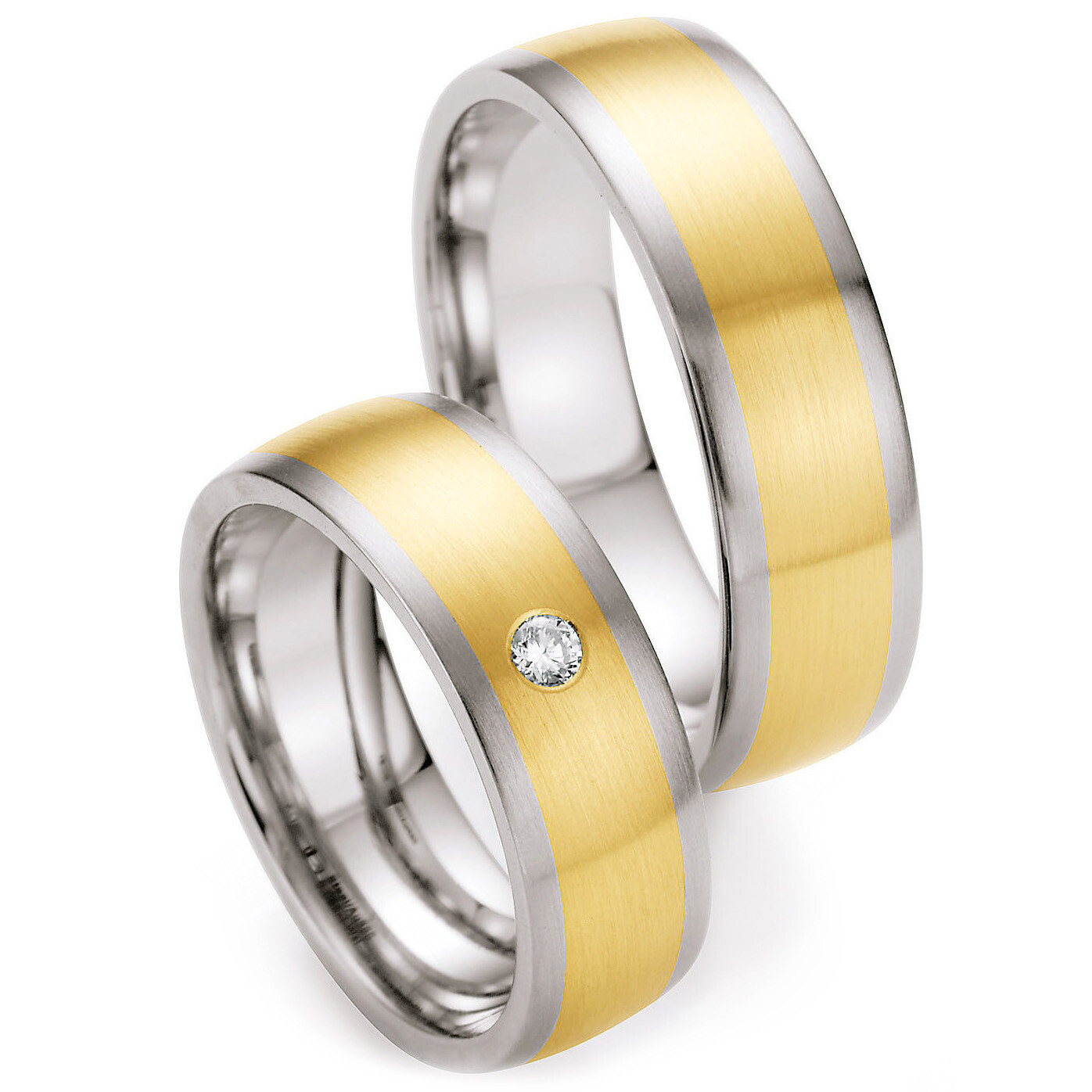 Trauringe Steel & Gold 585 Selection CR8805070