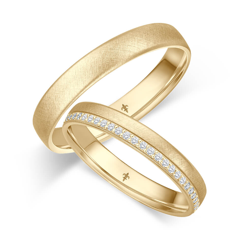 Eheringe Elsa Gelbgold Brillant 0,270 ct.