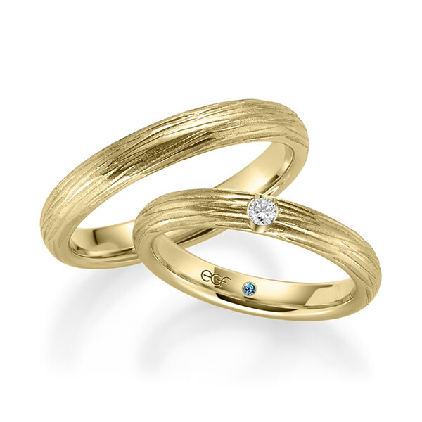 Trauringe Gelbgold Reflex Brillant F-1378-2