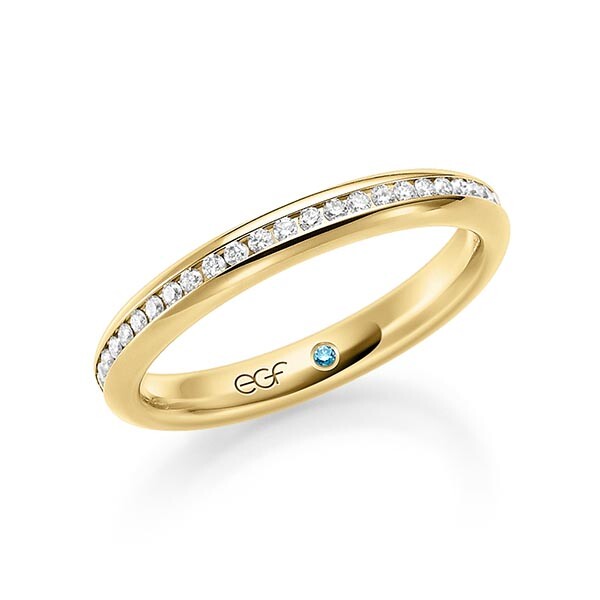 Memoire Ring Gelbgold Brillant F-1295-3