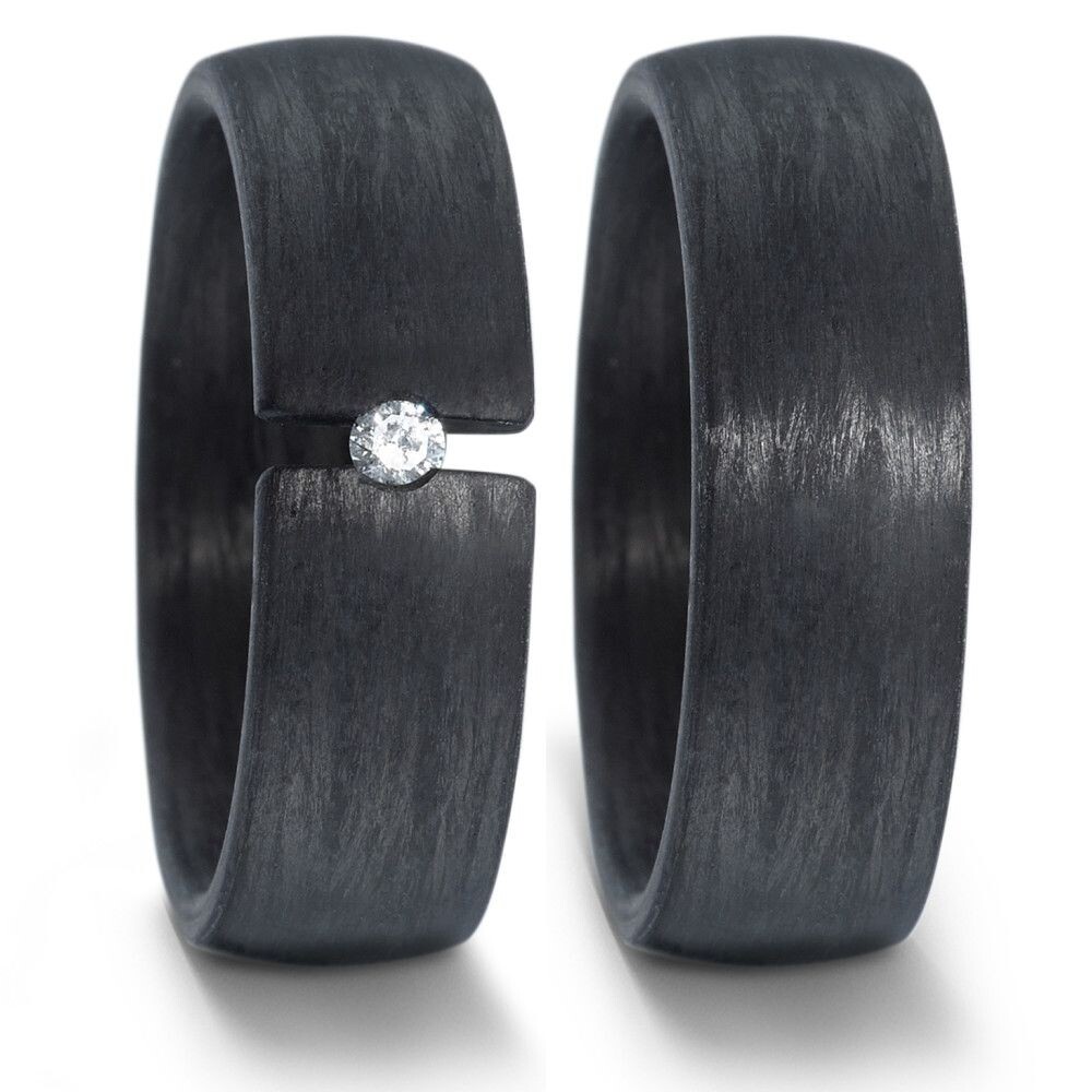 TitanFactory Trauringe Carbon - TRS59TF622
