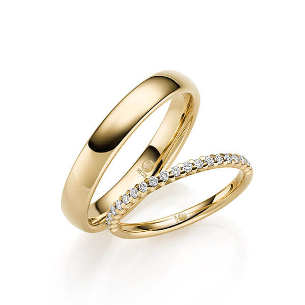 Trauringe Memoire Gelbgold RU-1709