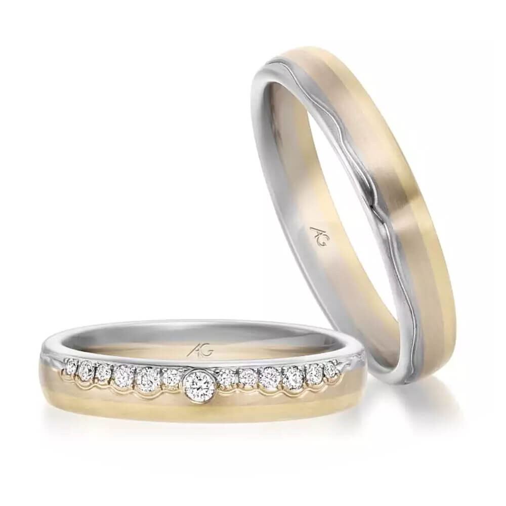 Trauringe Sonnenlicht Brillant 0,130 ct.