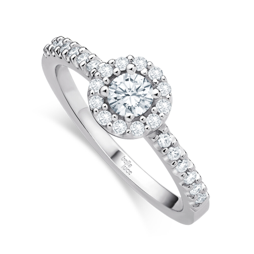 Diamantring Piccolina Weißgold Brillant Bellaluce 0.500ct.