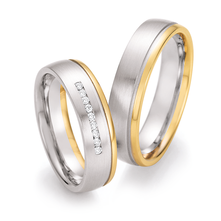 Trauringe Bicolor Honeymoon 66/42050 & 66/42060
