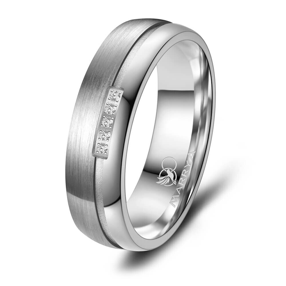 Damenring Titan Zirkonia TI22