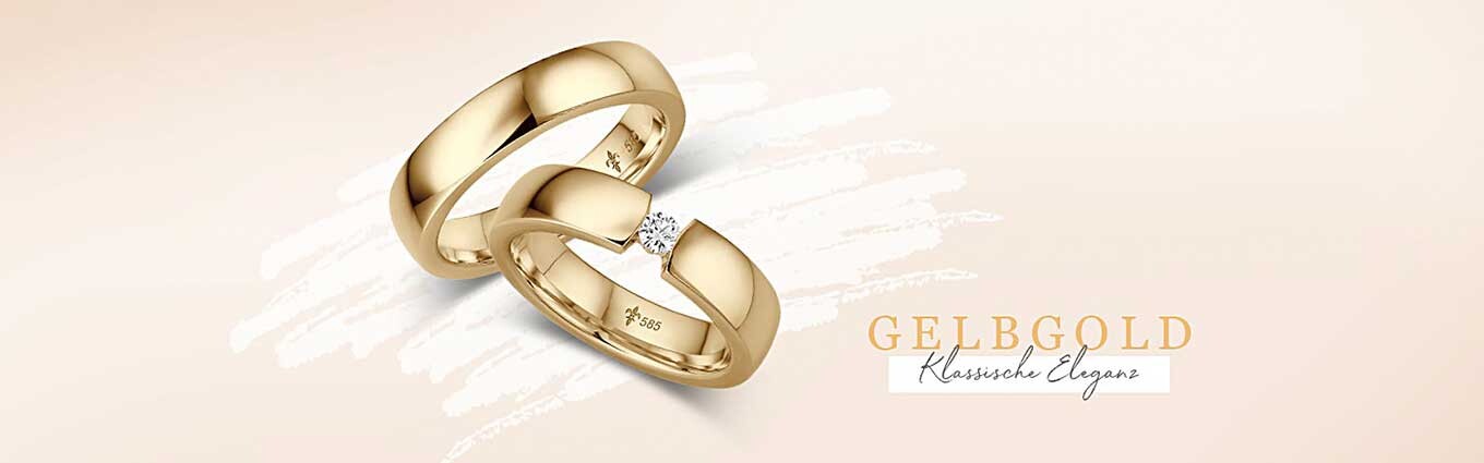 Trauringe Eheringe Gold Gelbgold