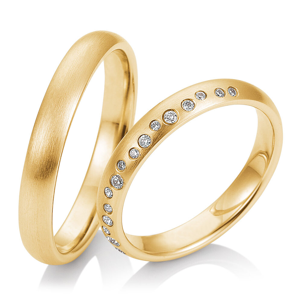Trauringe Gelbgold 49/81719 & 49/81720