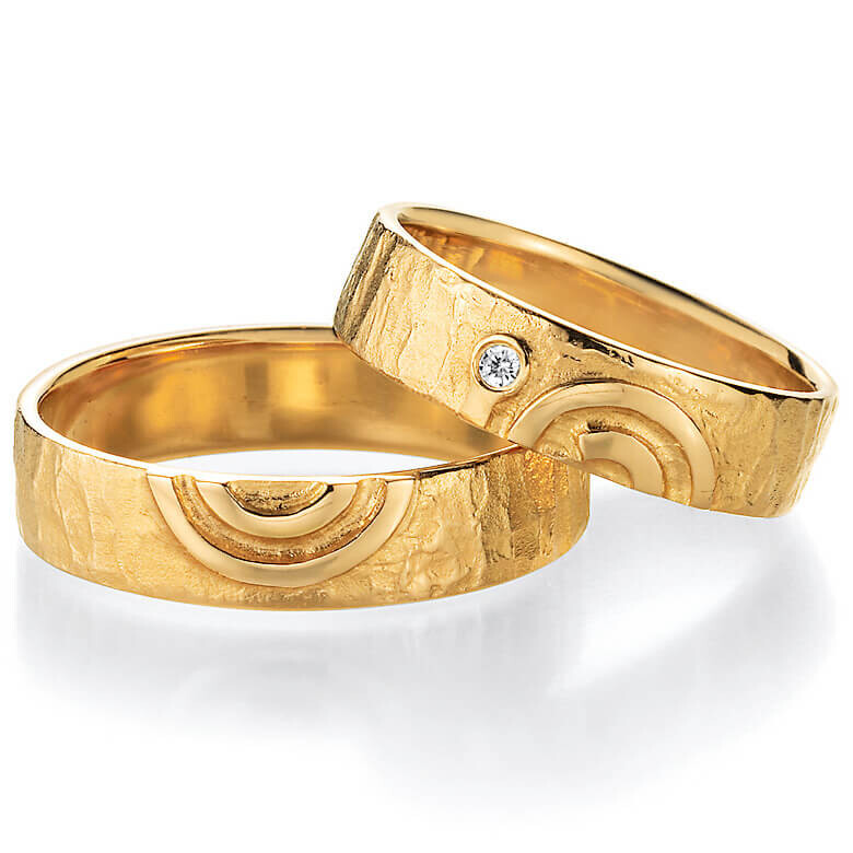 Signs of Love - Spirale / Spiral - Gelbgold