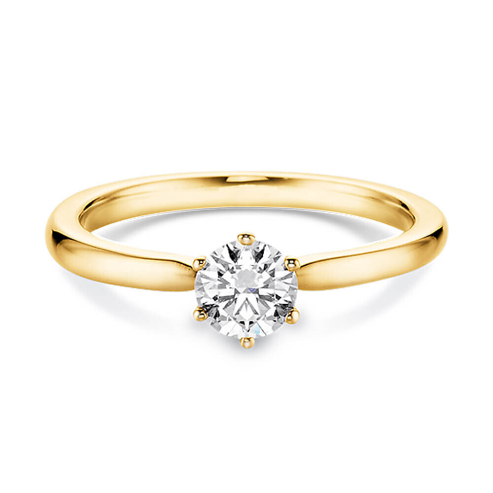 Verlobungsring Gebgold mit Diamant Dettinger 26932