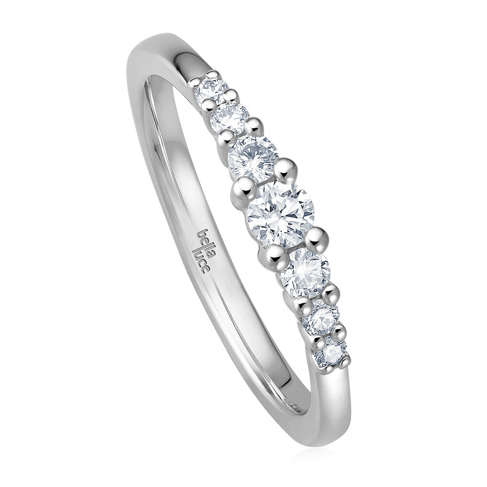 Diamantring Giulia Weißgold Brillant 0,300 ct.