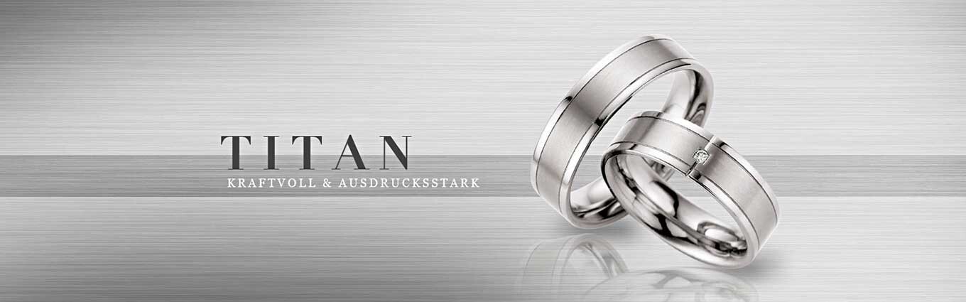 Trauringe Eheringe aus Titan