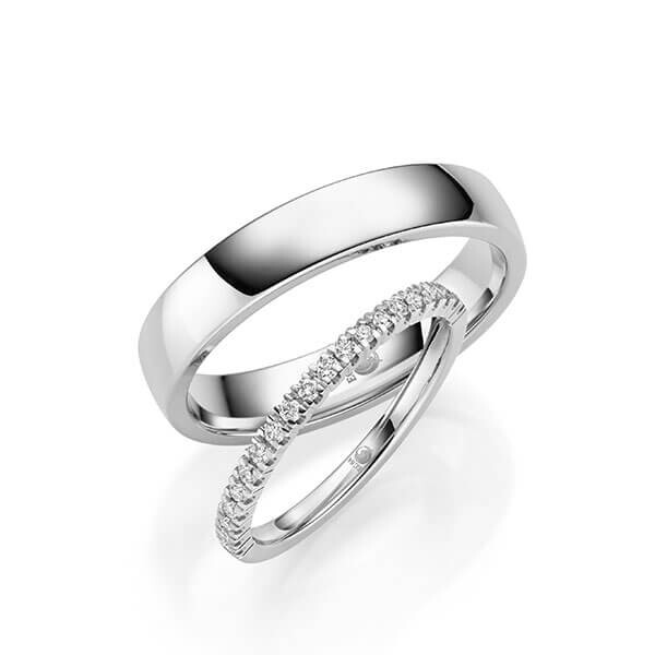 Trauringe Memoire Platin RU-1710