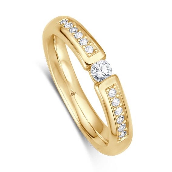 Giloy Solitär Ring Gelbgold TV000032G-2