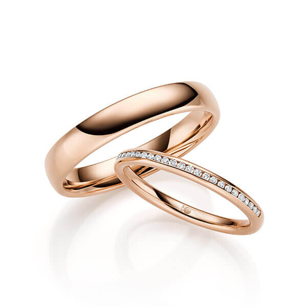 Trauringe Memoire Rotgold RU-1697