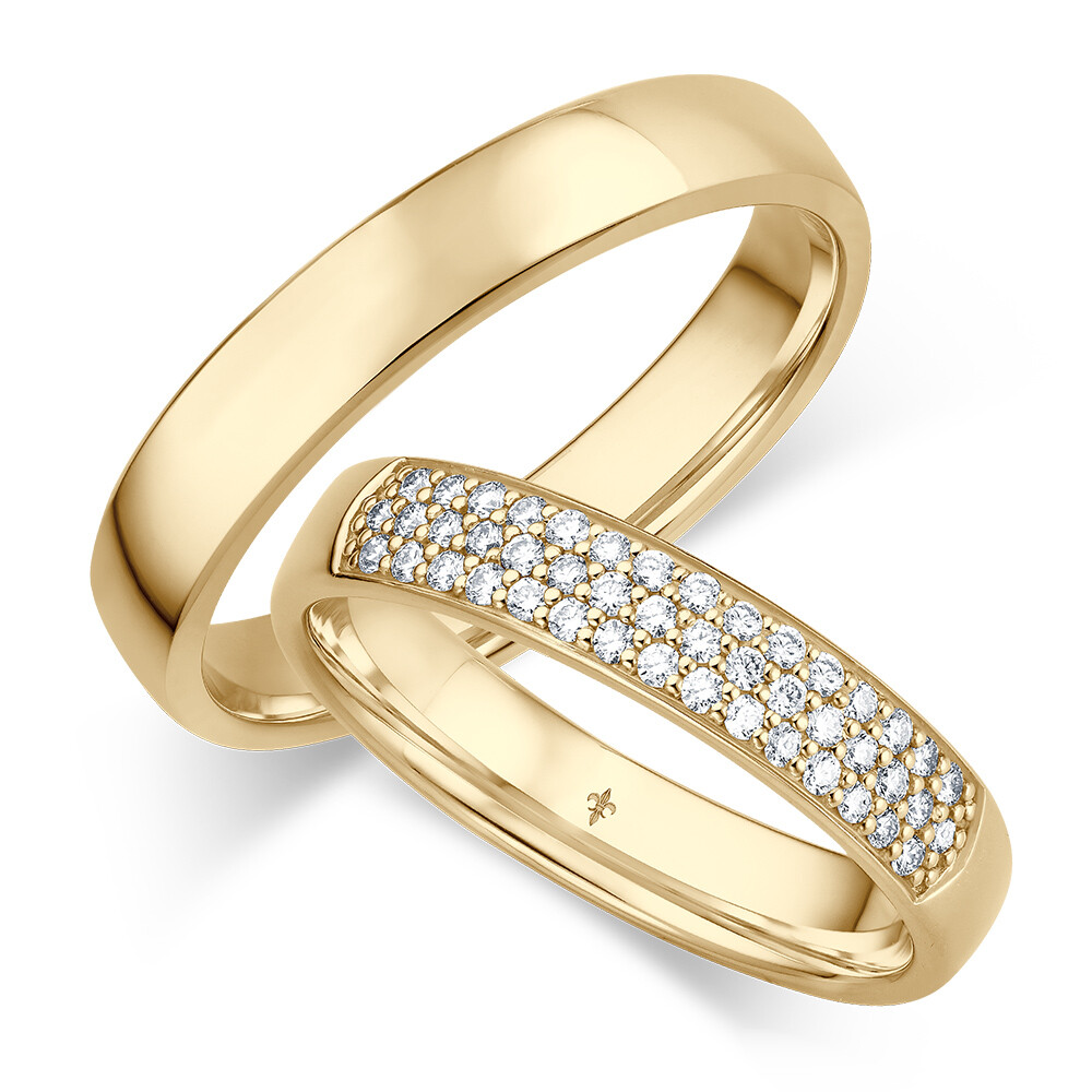 Trauringe Louise Gelbgold TR-0/TR-1-00089