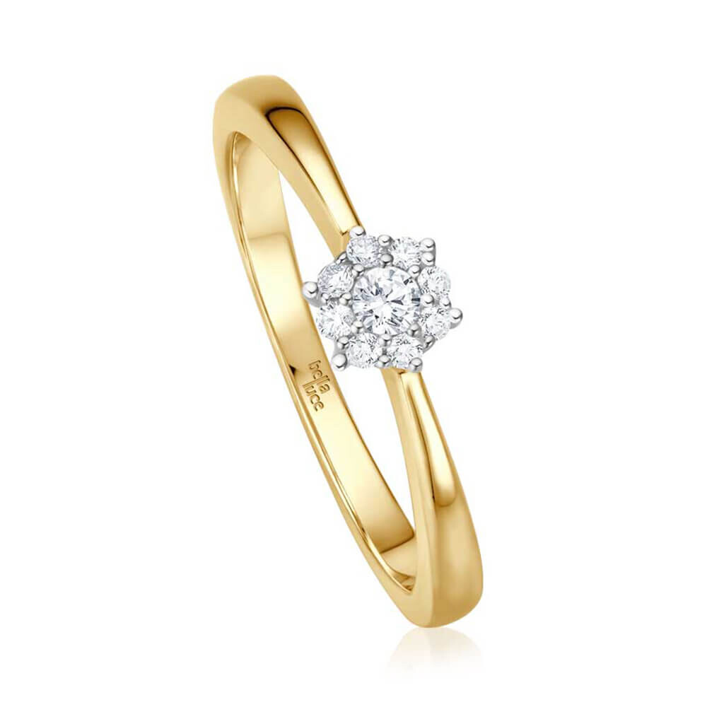 Ring Flori Gelbgold Brillant EH004572