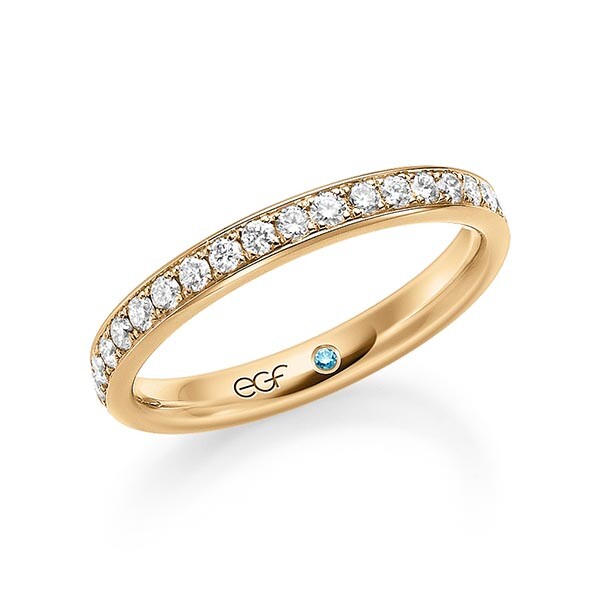 Memoire Ring Roségold Brillant F-1292-4
