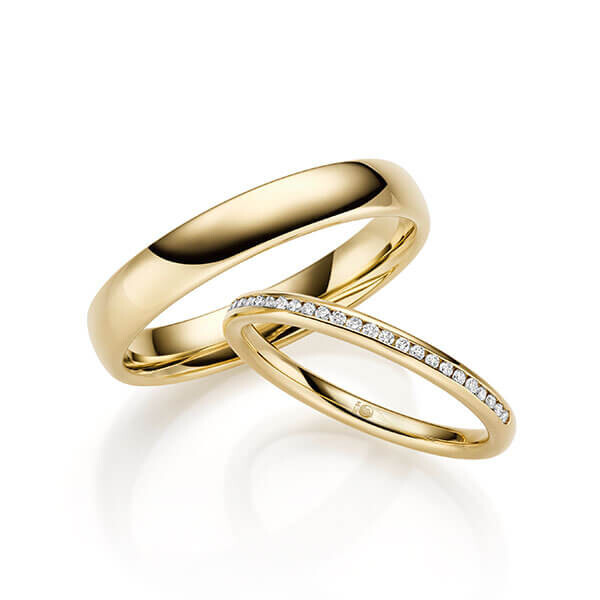Trauringe Memoire Gelbgold RU-1697