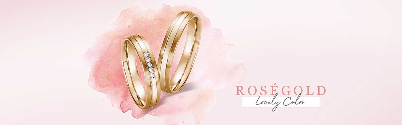 Partnerringe aus Roségold