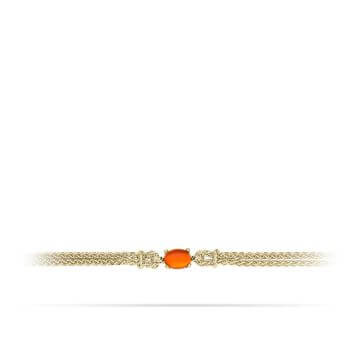 Armband Cabuchon orange Silber Gisser B1032B