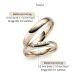 Trauringe Haselnussgold Dots Brillant AG31284