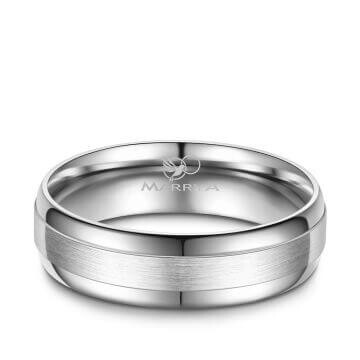 Trauringe Partnerringe Edelstahl Zirkonia ES02