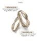 Trauringe Haselnussgold Brillant AG31555