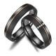 Black Titanium Ringe Marrya BT-04